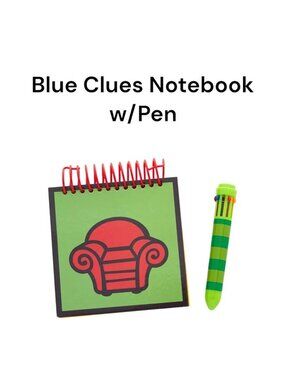 Blue's Clues Handy Dandy Notebook with Pen -BL Exclusive  New!